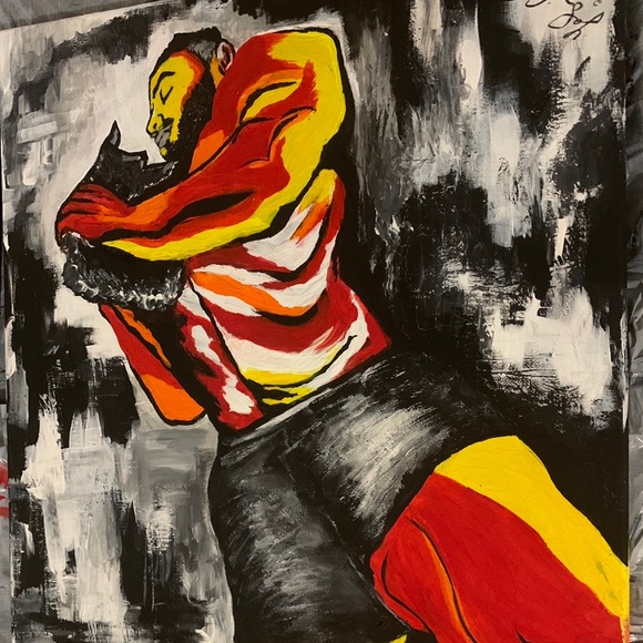 Acrylic painting on canvas - Picture 2 of 7